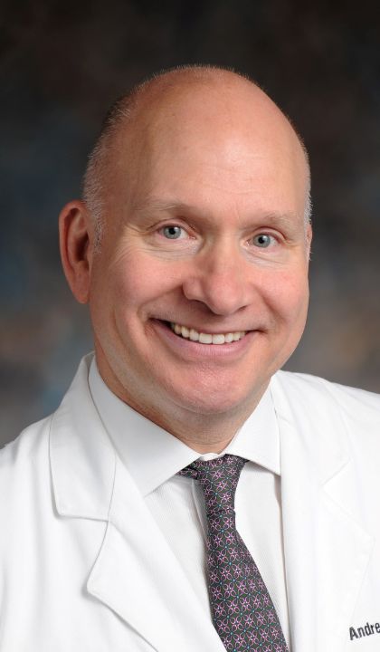 Headshot of Andrew White, M.D. 